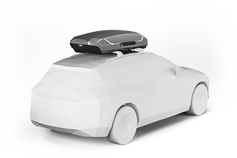 Thùng nóc ôtô Thule Motion 3 XL LOW (titan)